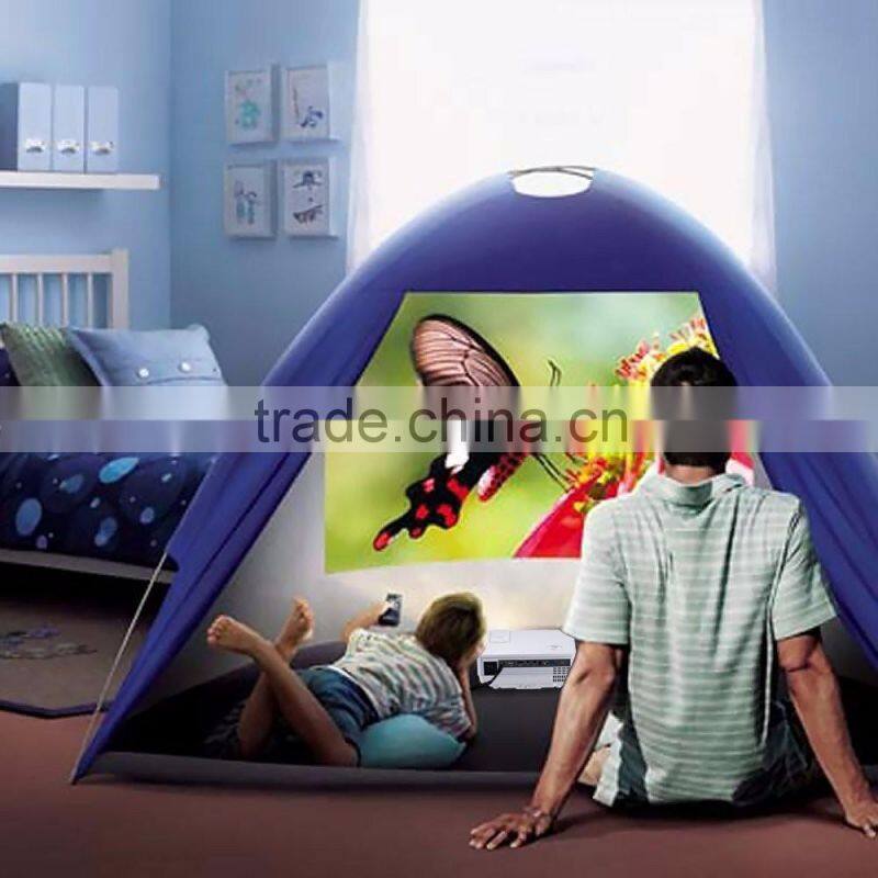 New Arrive 800 Lumens Portable Multimedia 800*480 Native Resolution 4 Inch LCD Full HD Digital LED Projector Home Theater