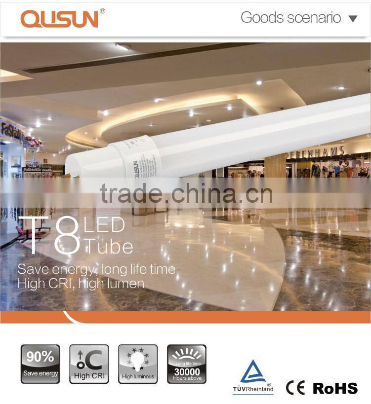 European Standard 18W TUV tube8 led tube t8 120cm