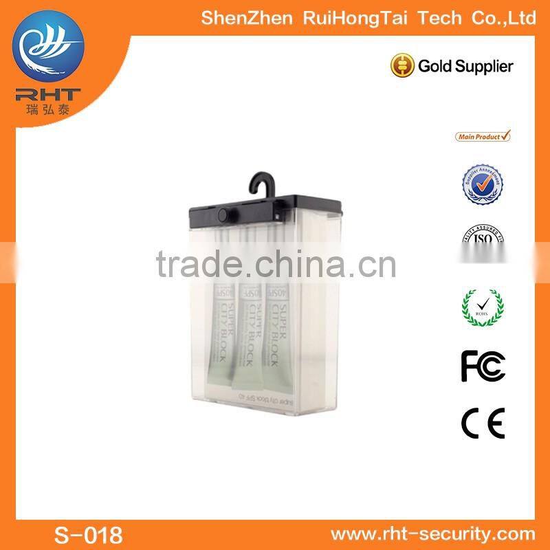 RHT Anti-shoplifting EAS Battery AM EAS Safer Box with Lock Super
