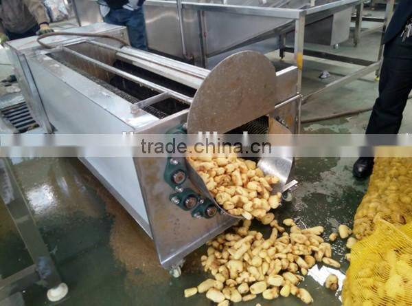 Sweet potato starch making line cleaning machine/potato peeling machine
