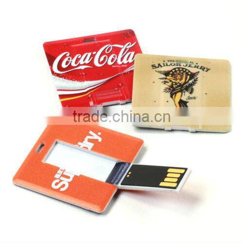 promotional round card USB memory