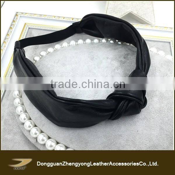 2016 Fashion sheep women leather headband
