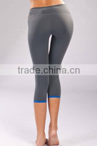 86% nylon 14% spandex dry fit ladies yoga tight