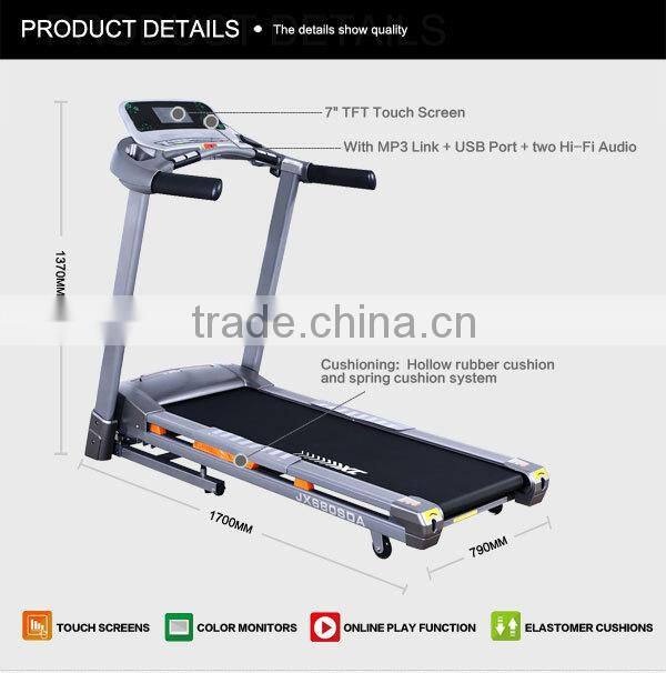 Multi Function Gym Motorized Treadmill Conveyor Belt