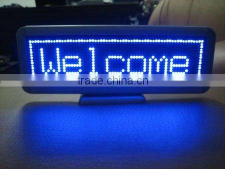 korea small indoor led display sign for bus made in China