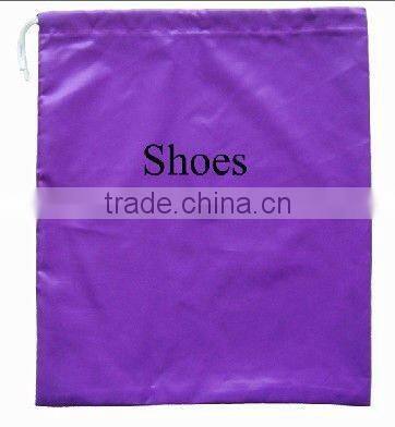 polyester shoes bag drawstring