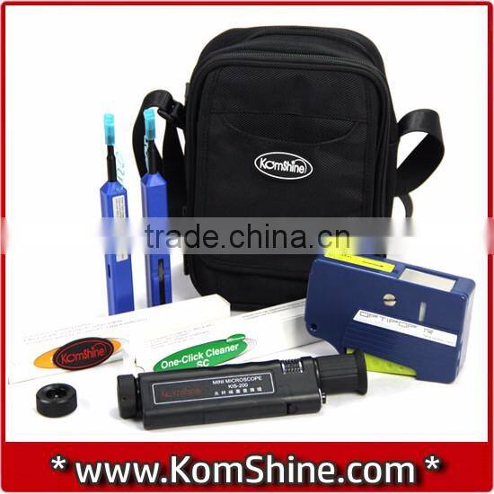 Optical Fiber Connector Cleaning & Inspection Tool Kit Include One Click Cleaner / NTTAT OPTIPOP R Cassette Cleaner + Scope