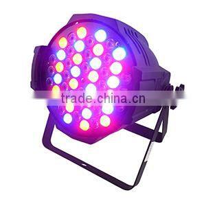 Wedding DMX 512 54PCS 3W RGBW LED Par Aluminum Light With 100000 Hours Long Life