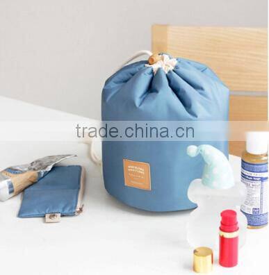 Nylon make up cosmetic drawstring bag