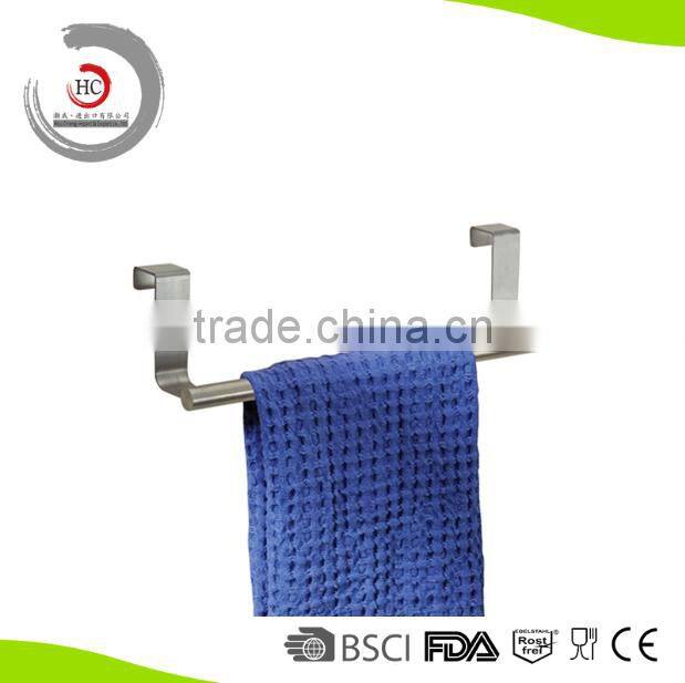 Stainless steel kitchen towel hanger multi-function door hook HC-SDH10