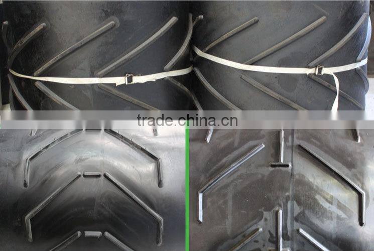 vulcanized chevron rubber weave fabric conveyor belt