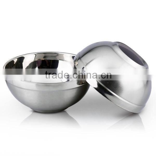 stainless steel salad bowl set