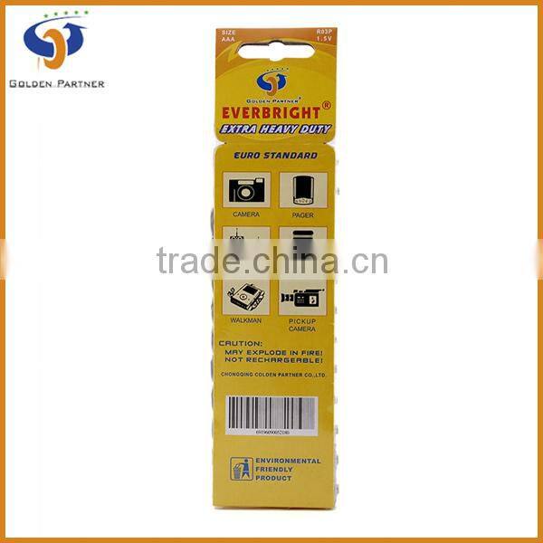 Powerful R03P AAA Batteries Wholesale For Remote Control