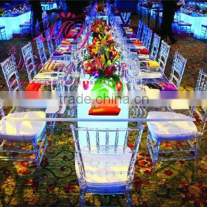 banquet glass tables for weddings