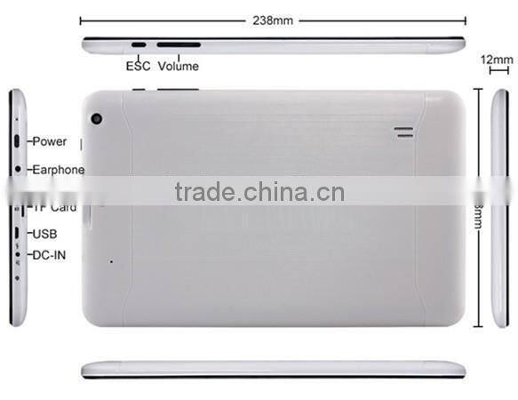 9" China OEM Tablets ODM with Android 4.4 Allwinner a33 Quad Core tablet pc with 3G Wifi Bluetooth 64GB
