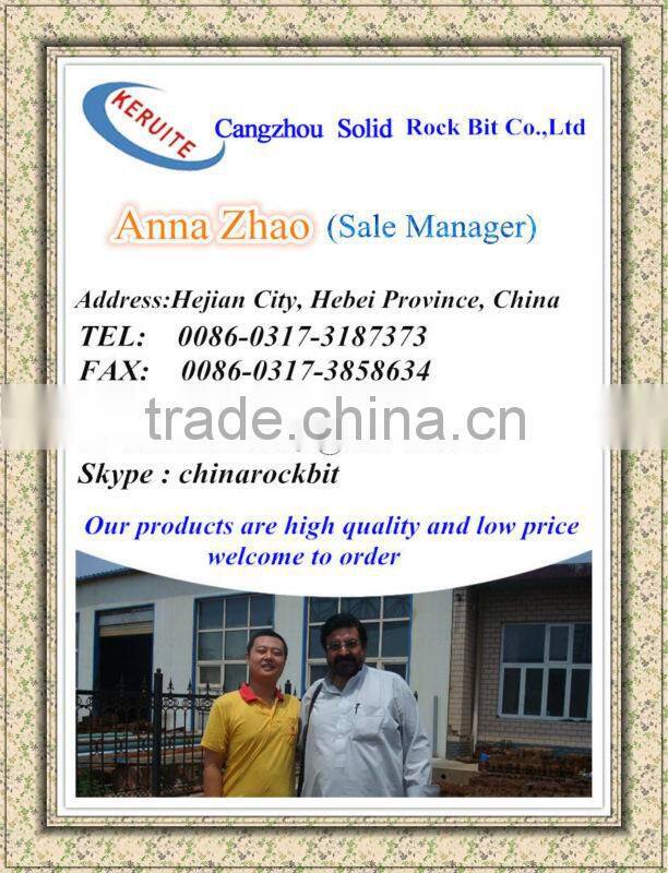 api 17 1/2" insert tooth bit carbide tc tricone drill bits for China manufacturer