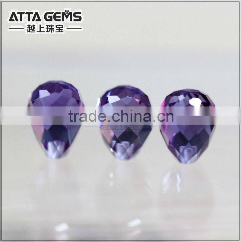 #46 synthetic alexander corundum - cute drop created alexander sapphire