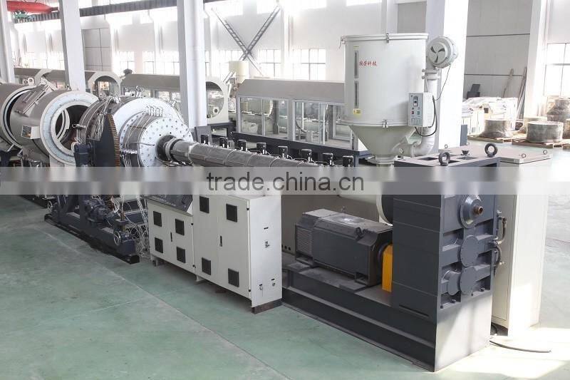 Plastic PVC drainage pipe extrusion machine