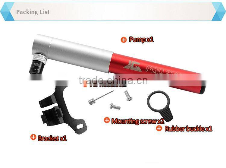 Double Action mini bike pump which is powerful(JG-1019)