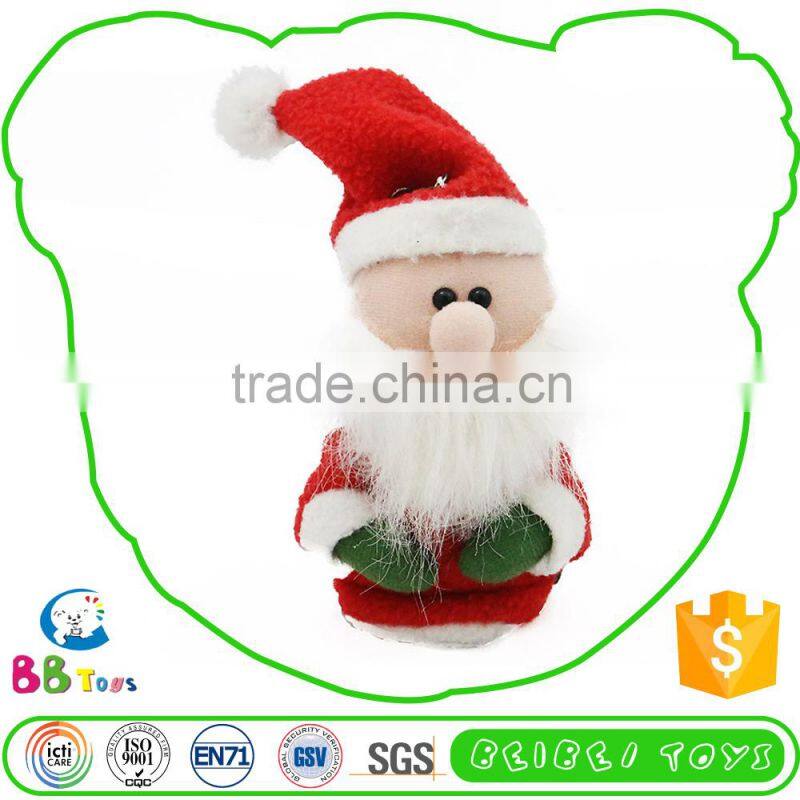Factory Supply Good Quality Funny Santa Claus Keychain