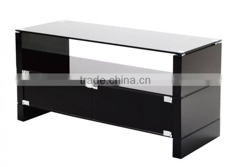 square glass dining table/glass dining table set for living room