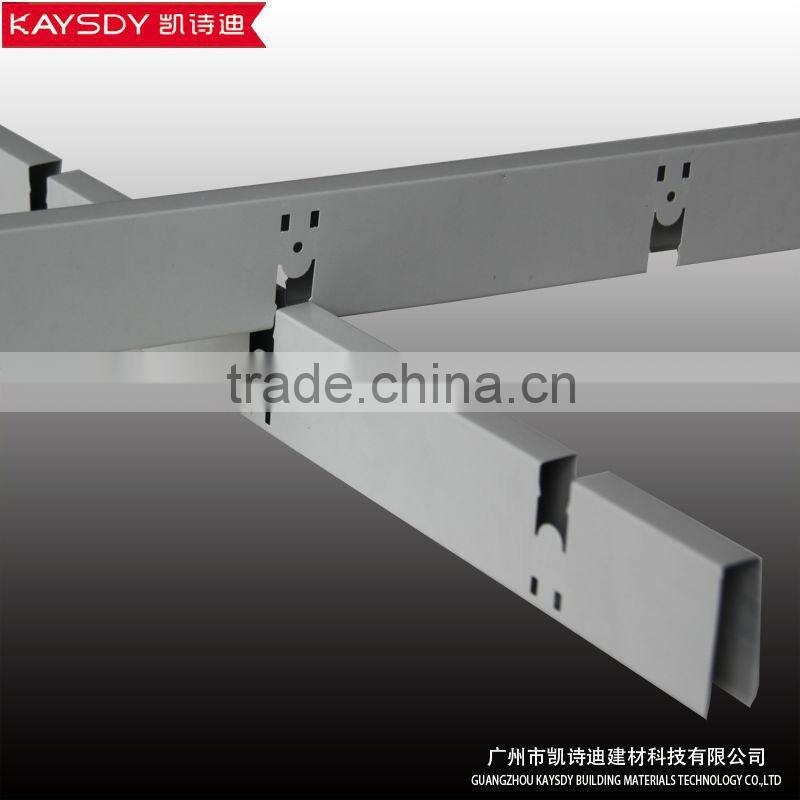 China wholesale open metal grid aluminum suspended ceiling with accessories