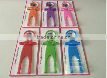 Phone Partner = flexible cell phone holder human hanger design