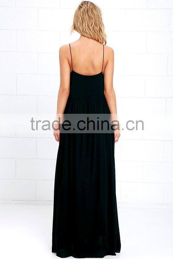 2016 womens fashion evening dresses black long evening dress discount evening dresses