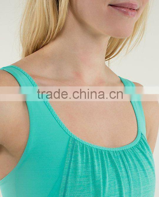wholesale sportswear cotton spandex loose crop tops wholesale women