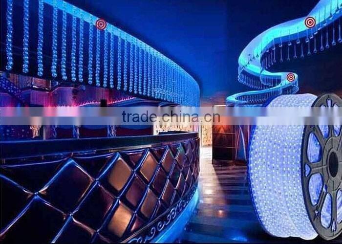 Chasing Led Rope Light High Quality High Brightness 5050/2835/5730 Led Strip Light 100m/50m/Reel Lightning With High Voltage Rgb