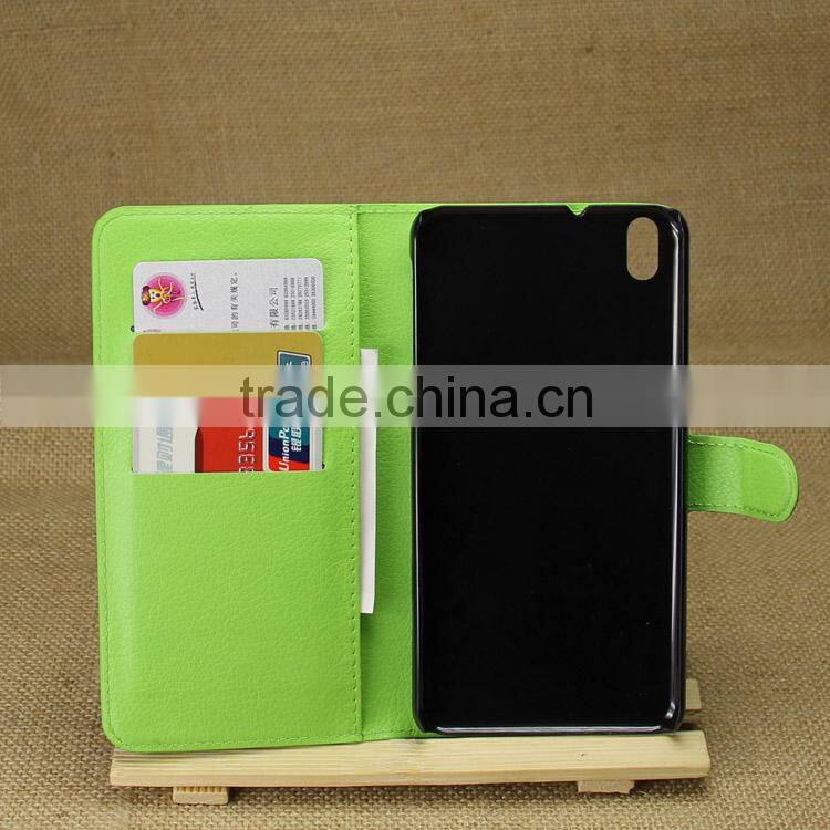 Special new coming folio leather case for htc desire 816