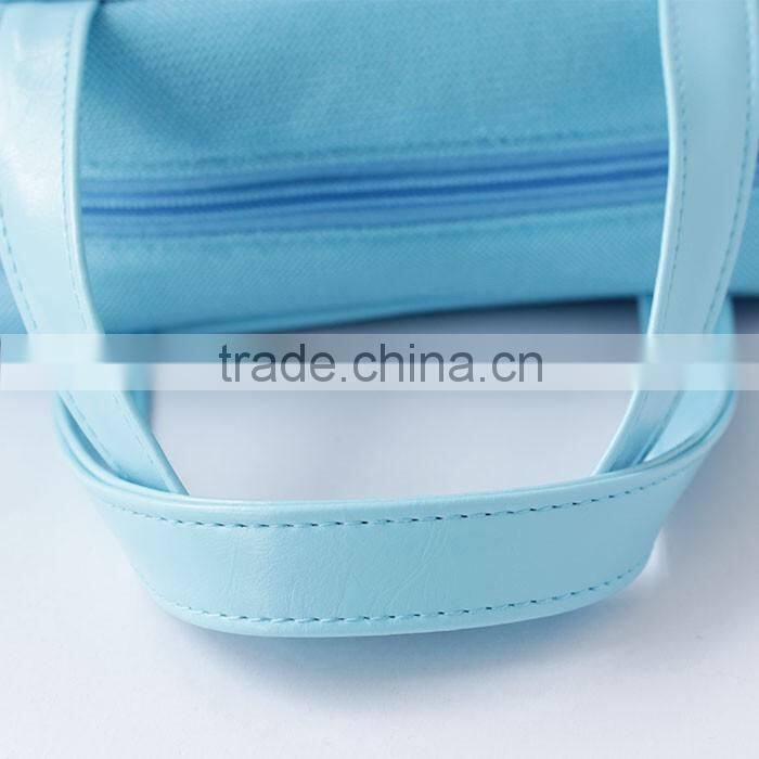 Two set blue mesh cosmetic bag with hanger Factory direct