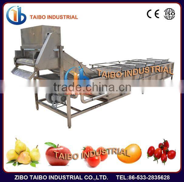 High performance automatic industrial fruit washing machine