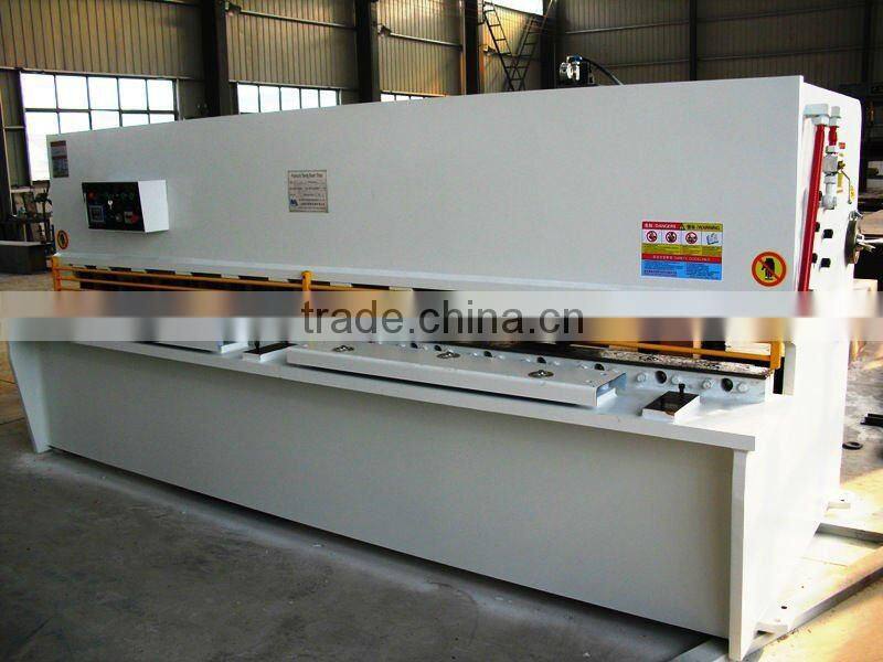 In stock QC12K hydraulic shearing machine, sheet metal cutting machine