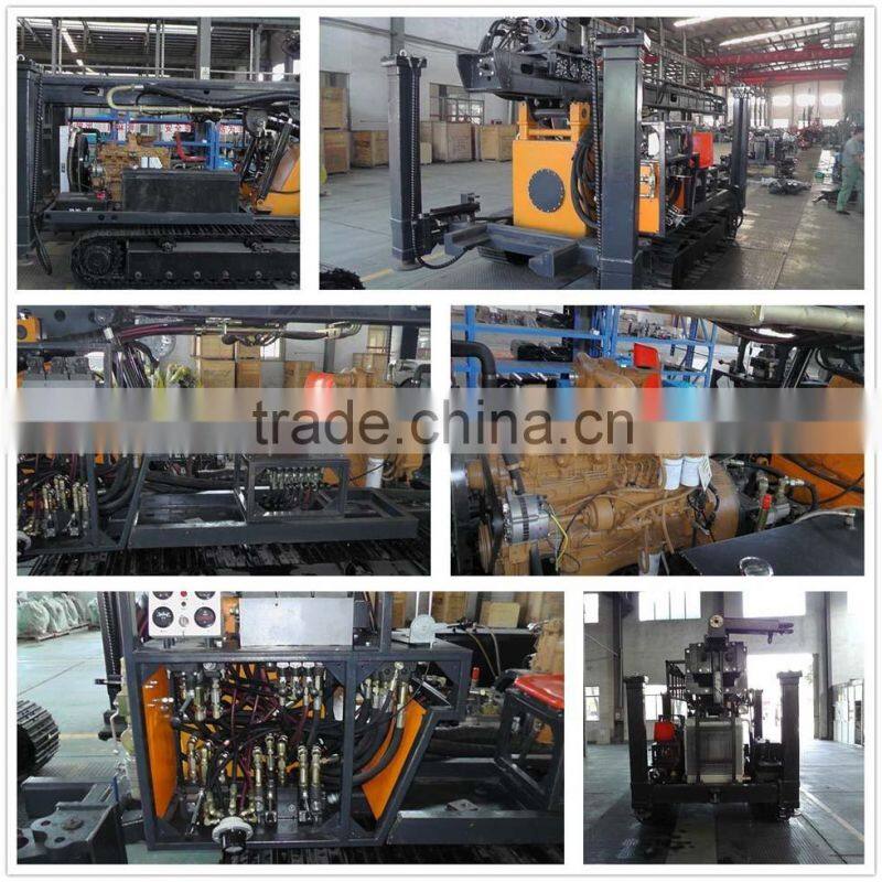 Drilling Depth 200m KW20 Crawler Water Well Drilling Rig For Sale