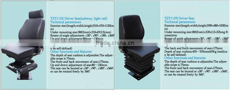 Top Sale Durable ERF TRUCK Seat TZY1-D3(A)