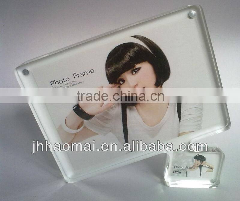 2012 Most Attractive And Creative Clear Lucite Acrylic Picture Frame