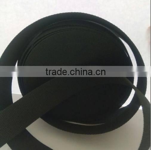 Black luggage strap PP webbing