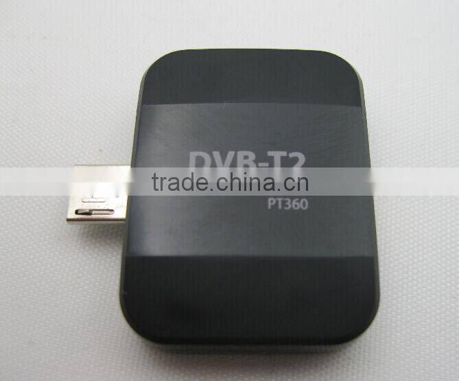 New PT360 Mini USB DVB-T2 Android TV Tuner Receiver HD digital TV for Android Pad/Phone