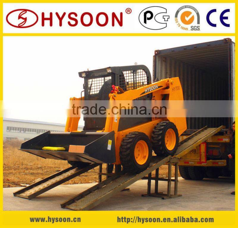 23HP compact wheel mini dumper loader ce