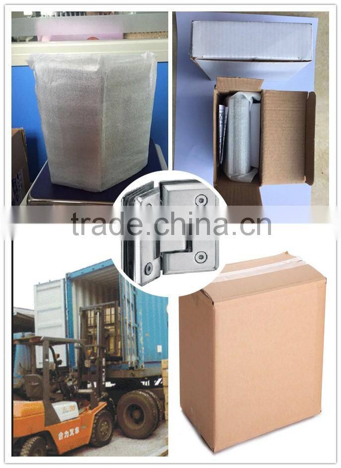 135 degree stainless steel glass bathroom adjustment hinge glass shower door