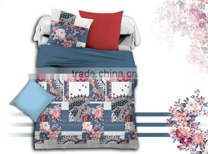 3d Bedding Set 4pc, 1duvet Cover,1bedsheet,2pillowcases, Full Queen Size