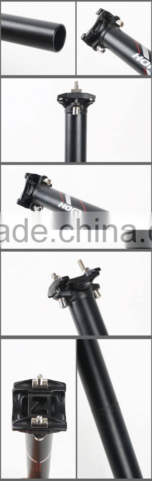 P340 High quality Road Racing Bike Seat Post Cycling Seatpost MTB Bicycle Seat 6061-T6 Profiles Sitting Tube HOMHIN