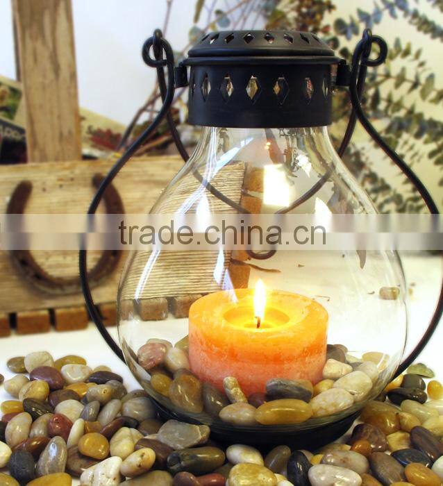 polished nature stone, polished stone decking against mesh