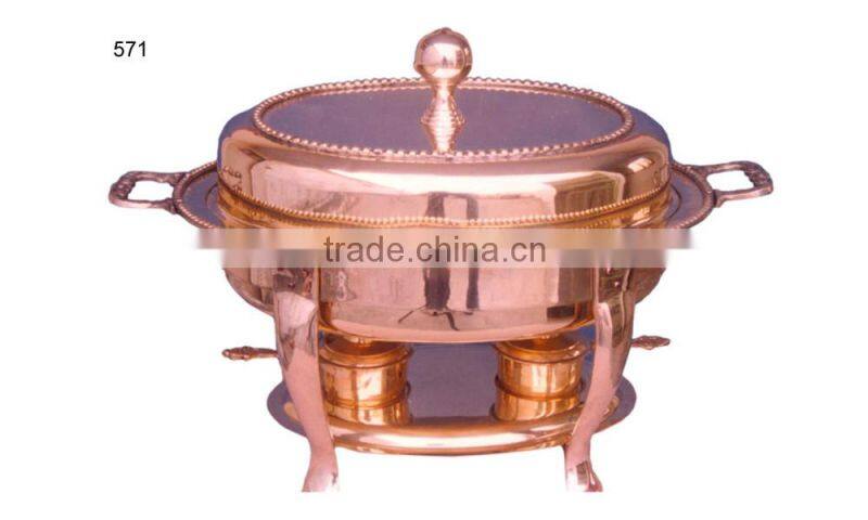 Economy Buffet Chaffing Dish for sale/indian brass chaffing dish/buffet restaurant serving dish