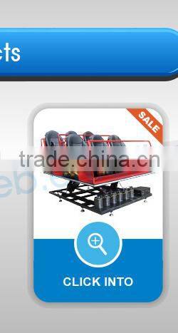 Guangzhou Panyu 2015 Latest Popular Virtual Simulator truck 7d cinema