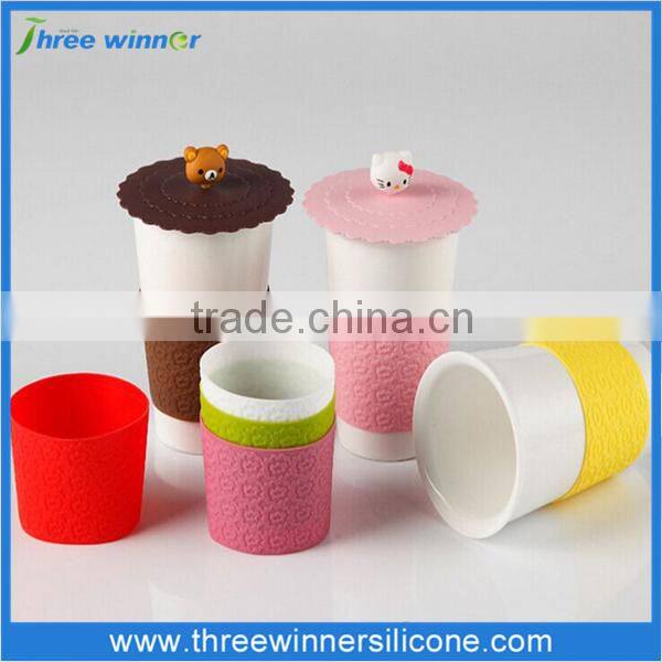 silicone rubber cup holder cover wholesale silicone cup holder