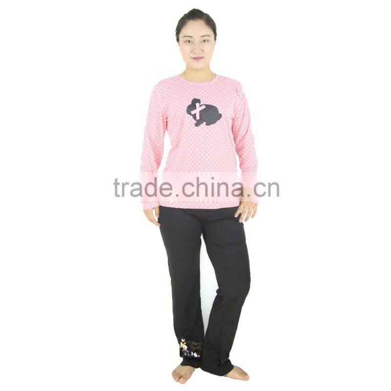 Women short sport jogging suit cotton jersey shiny emb. & print full zipper hooded