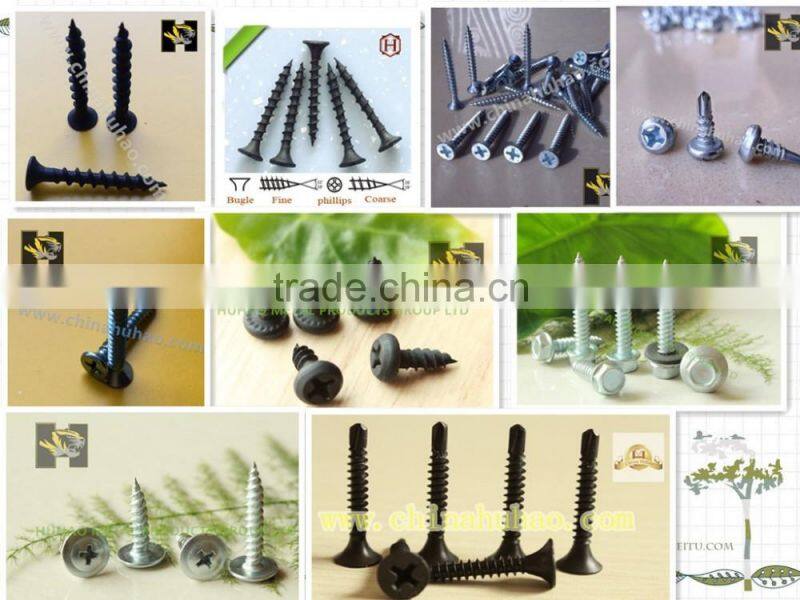 Long chipboard screws for soft wood and wood furniture
