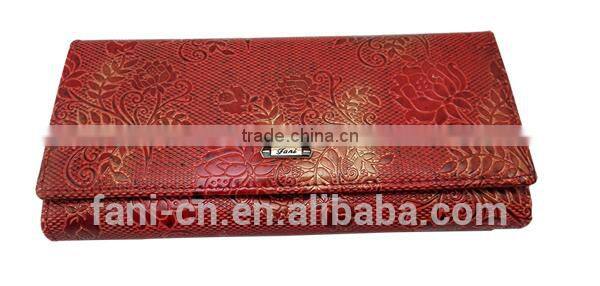 Fani professional factory for manufacture women leather wallets